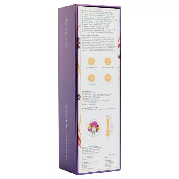 LOVISS Flower - G-punktvibrator (svart)