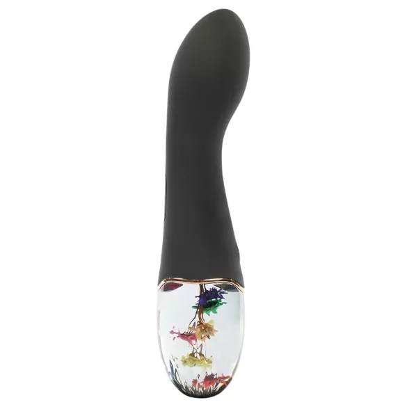 LOVISS Flower - stavvibrator (svart)