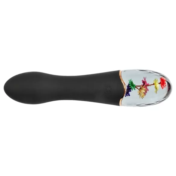 LOVISS Flower - stavvibrator (svart)