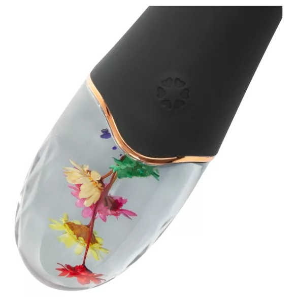 LOVISS Flower - stavvibrator (svart)