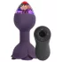 LOVISS Flower - analvibrator med fjernkontroll (lilla)