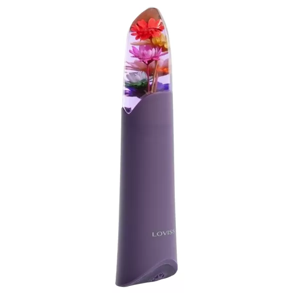 LOVISS Flower - mini stavvibrator (lilla)