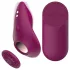 Passion Play - fjernstyrt, magnetisk trusevibrator (burgunder)