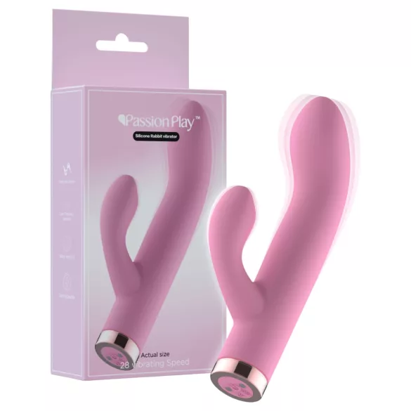 Passion Play - klitorisstimulervibrator med bøyle (rosa)