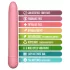 Gaia Eco L - miljøvennlig stavvibrator (rosa) - stor