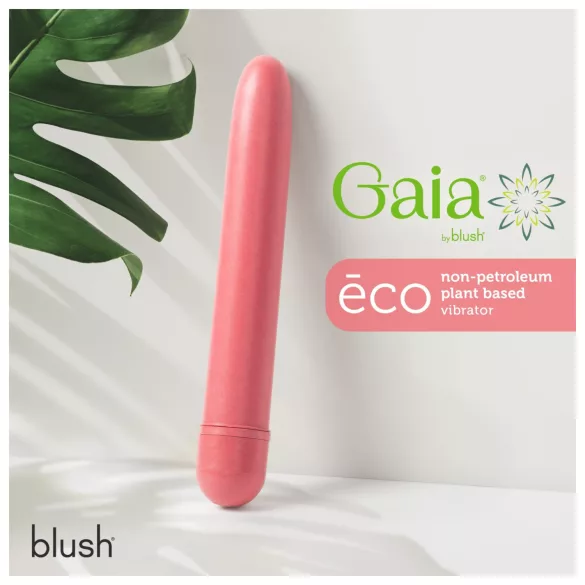 Gaia Eco L - miljøvennlig stavvibrator (rosa) - stor