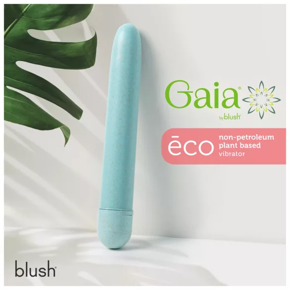 Gaia Eco L - miljøvennlig stavvibrator (blå) - stor