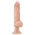 Blush Bad Boy – vibrator med piercing, 17 cm (natur)