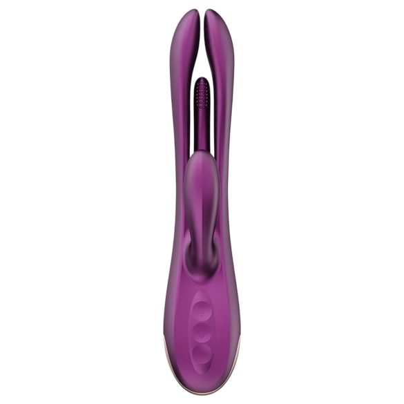 Honey Play Box Terri - smart vibrator med tunge og klitorisstimulerer (lilla)