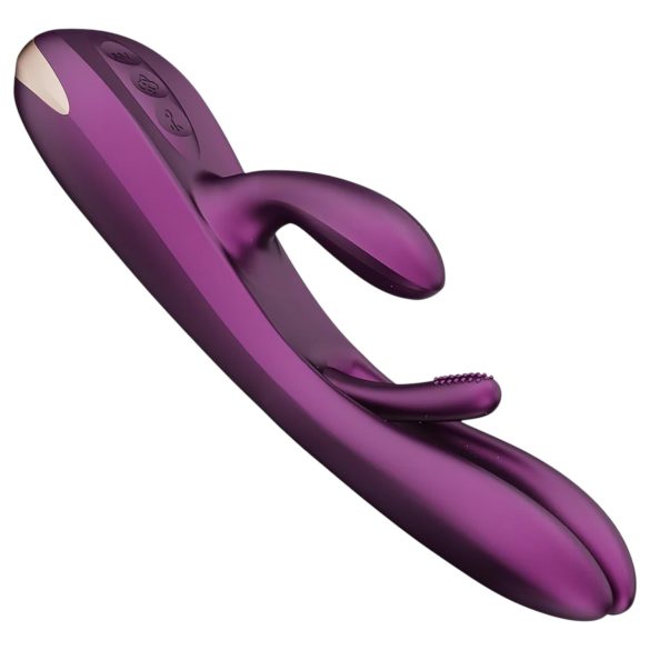 Honey Play Box Terri - smart tungevibrator med klitorisarm (lilla)