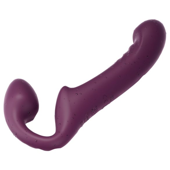 Honey Play Box Bliss - roterende perlevibrator med seletøy (lilla)