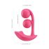 Honey Play Box Melody - smart, perlete 2i1 vibrator (rød)
