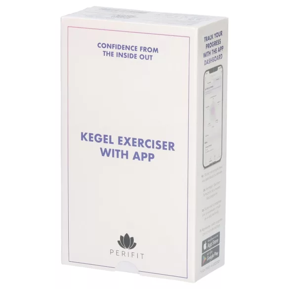 Perifit - App-styrt vibrerende geishakule (rosa)