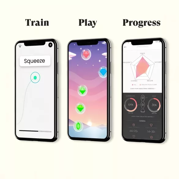 Perifit - App-styrt vibrerende geishakule (rosa)