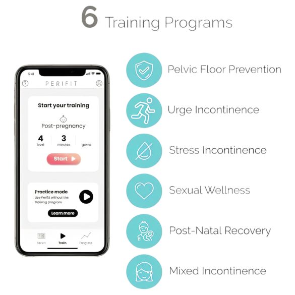 Perifit - smart, oppladbar geishakule (rosa)