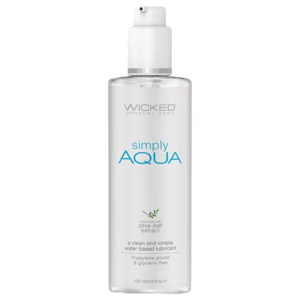 Wicked Simple Aqua - 100 % vegansk glidemiddel (120 ml)