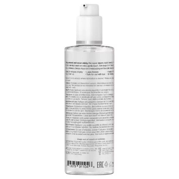 Wicked Simple Aqua - 100 % vegansk glidemiddel (120 ml)