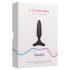 LOVENSE Hush 2 XS - oppladbar liten analvibrator (25mm) - svart