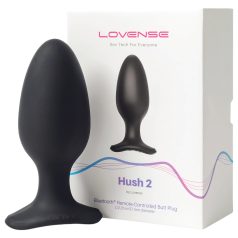   LOVENSE Hush 2 L - oppladbar liten analvibrator (57mm) - svart