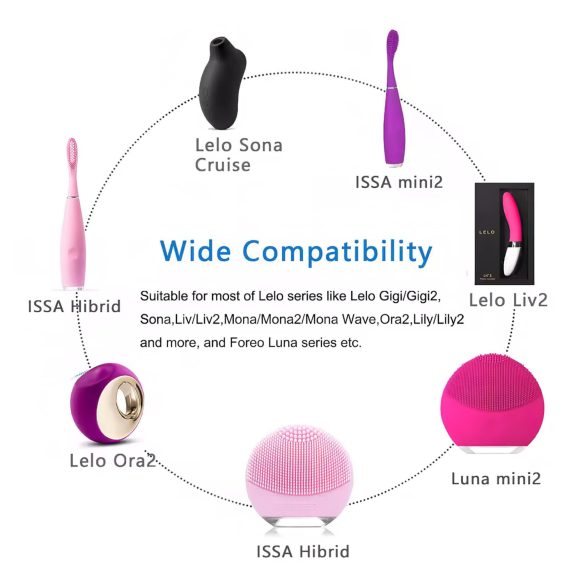 LELO USB-lader 5V - ladekabel (hvit)
