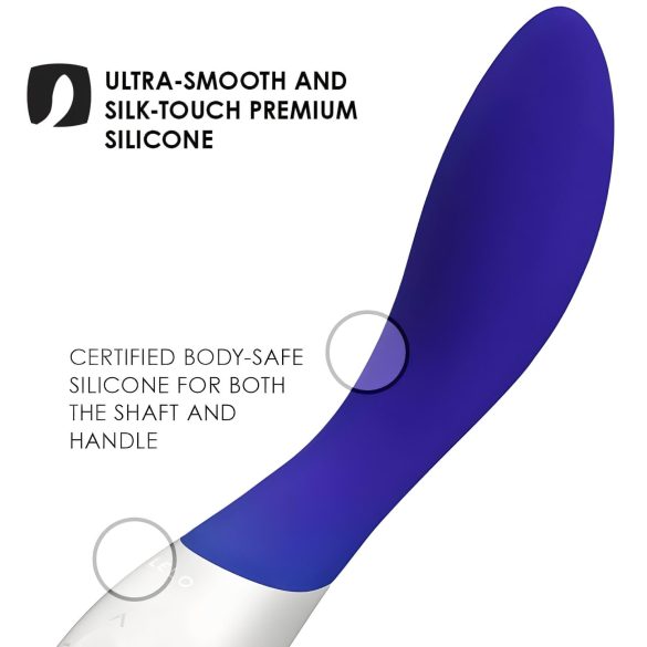 LELO Mona Wave - vanntett G-punktvibrator (blå)