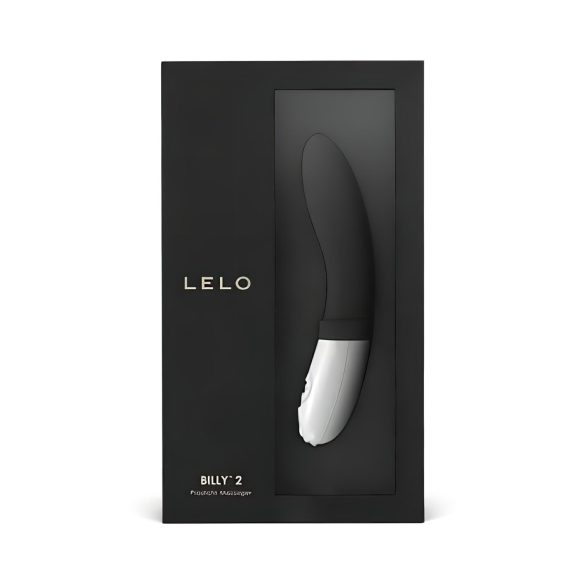 LELO Billy 2 - oppladbar, vanntett prostata-vibrator (svart)