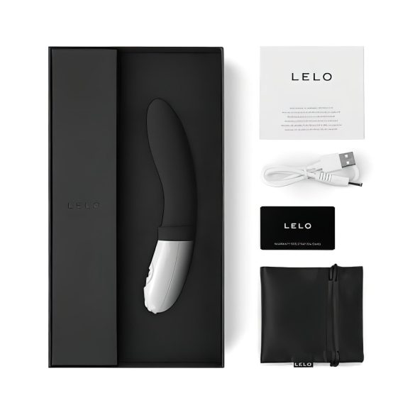 LELO Billy 2 - oppladbar, vanntett prostata-vibrator (svart)