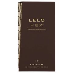 LELO Hex Respect XL - luksus kondomer (12 stk)