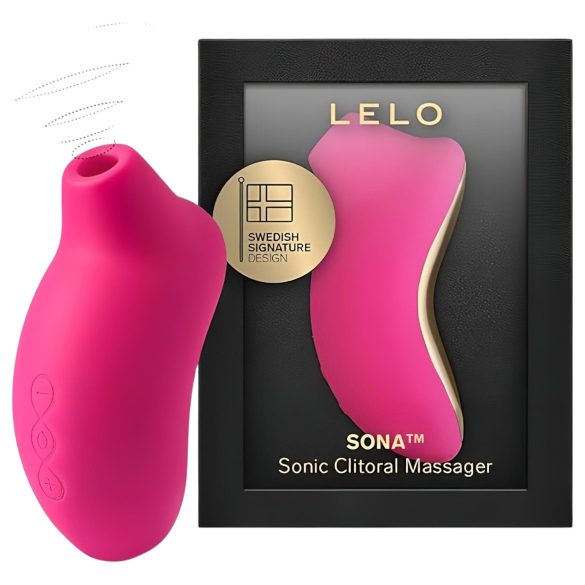 LELO Sona - lydbølge klitorisstimulator (kirsebær)