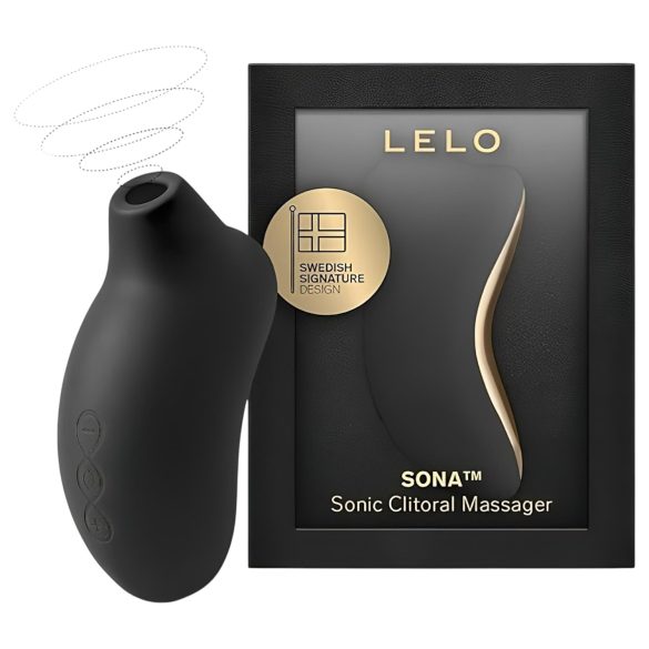 LELO Sona - lydbølge klitorisstimulator (svart)
