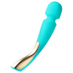   LELO Smart Wand 2 - stor - oppladbar massasjevibrator (turkis)