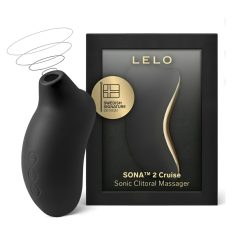 LELO Sona 2 Cruise - lydbølgevibrator for klitoris (svart)