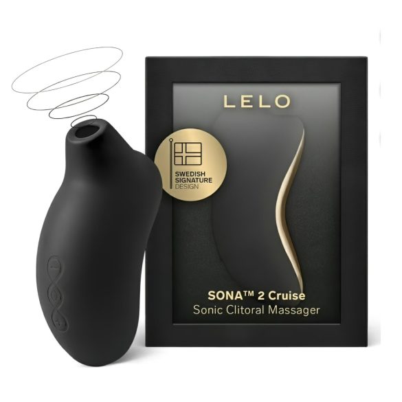 LELO Sona 2 Cruise - lydbølgevibrator for klitoris (svart)