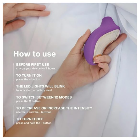 LELO Sona 2 Cruise - lydbølgevibrator for klitoris (svart)