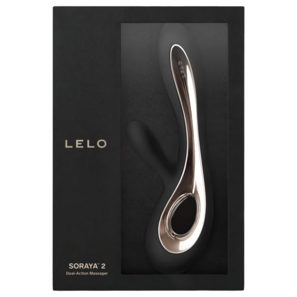 LELO Soraya 2 - oppladbar, vanntett, klitorisstimulator (svart)