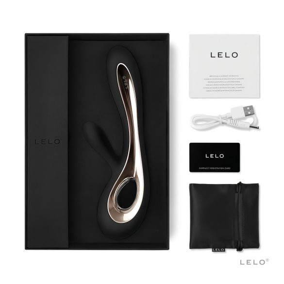LELO Soraya 2 - oppladbar, vanntett, klitorisstimulator (svart)