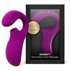   LELO Enigma - oppladbar, vanntett, 2-i-1 G-punkt vibrator (lilla)