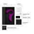LELO Enigma - oppladbar, vanntett, 2-i-1 G-punktvibrator (lilla)
