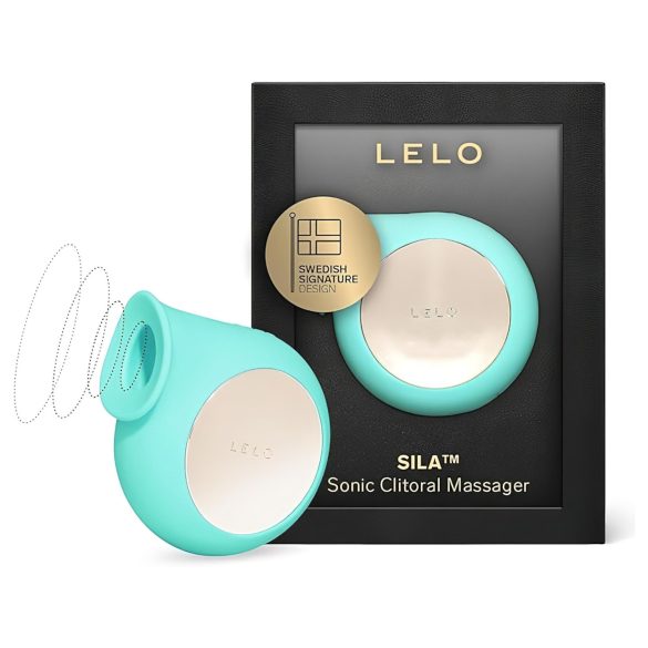 LELO Sila - vanntett lydbølge-klitorisvibrator (turkis)