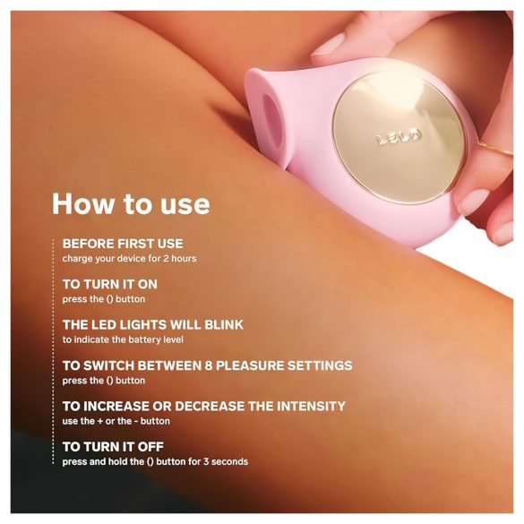 LELO Sila - vanntett, lydvibrerende klitorisvibrator (lilla)