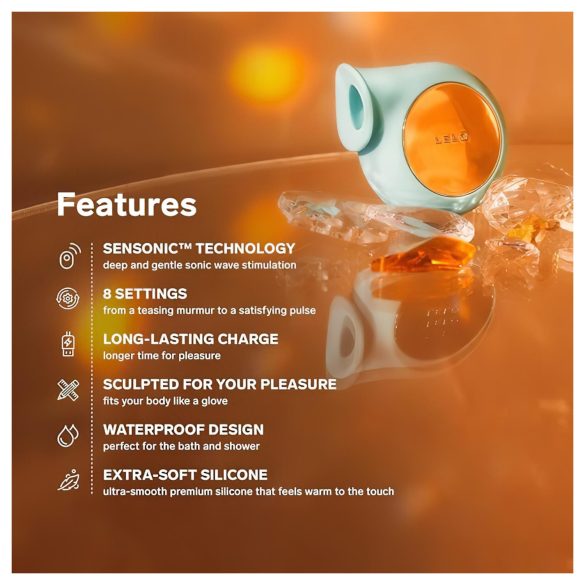 LELO Sila - vanntett, lydbølge-klitorisvibrator (rosa)