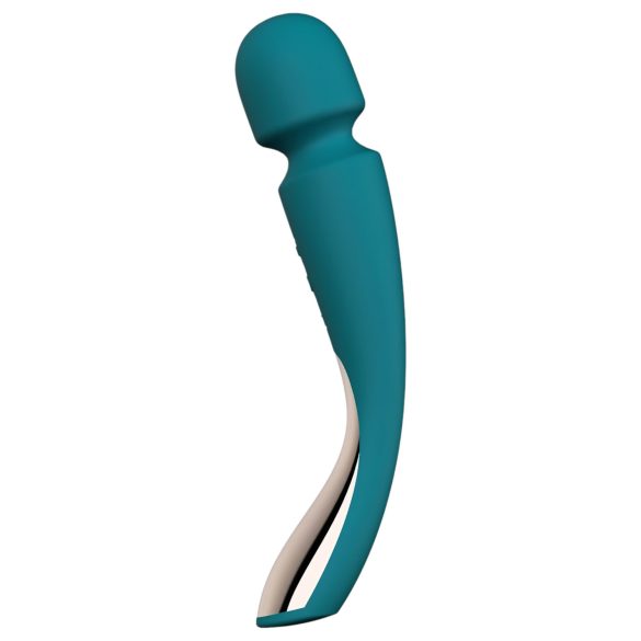 LELO Smart Wand 2 - middels massasjestav med vibrasjon (turkis)