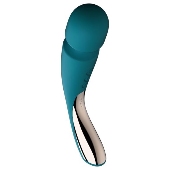 LELO Smart Wand 2 - middels massasjestav med vibrasjon (turkis)