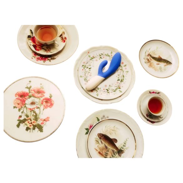 LELO Ina Wave 2 - oppladbar, vanntett vibrator (blå)