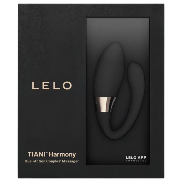 LELO Tiani Harmony - oppladbar, smart parvibrator (svart)
