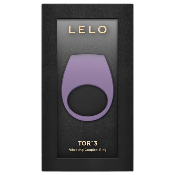 LELO Tor 3 - Oppladbar, smart vibrasjonsring (lilla)