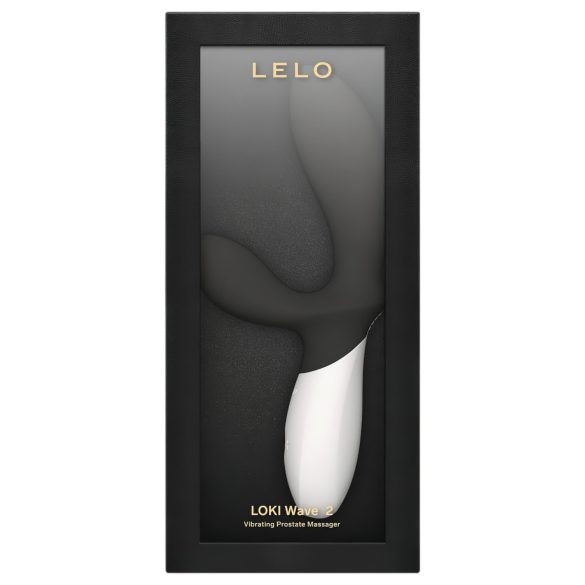 LELO Loki Wave 2 - oppladbar, vanntett prostata vibrator (svart)