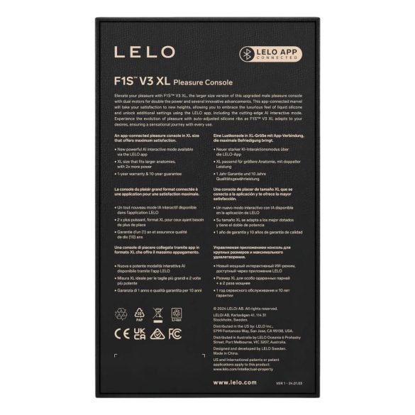 LELO Siri 3 - lydaktivert klitorisstimulator (rosa)
