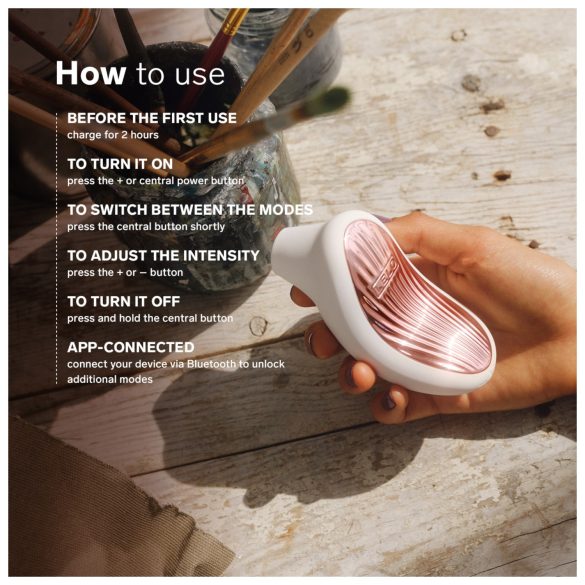 LELO Sona 3 - Lydbølger Klitorisstimulator (hvit)