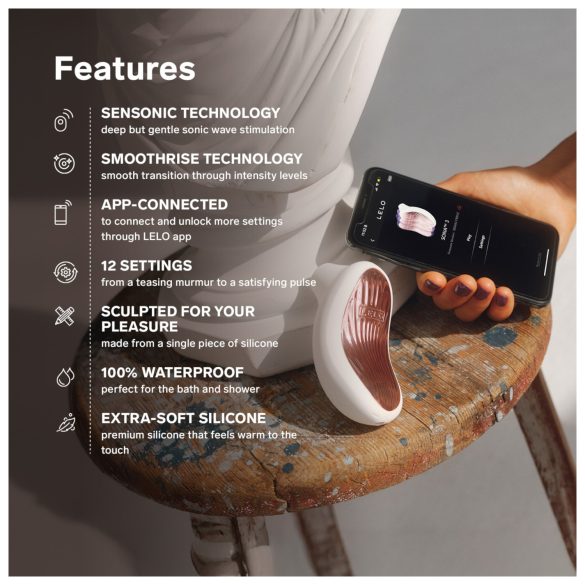 LELO Sona 3 - lydbølgestimulering for klitoris (lilla)